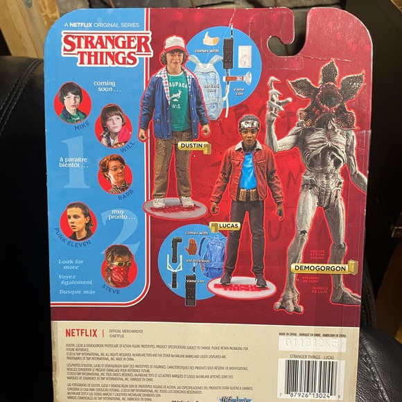 Stranger Things S1 Lucas - Picture 2 of 3